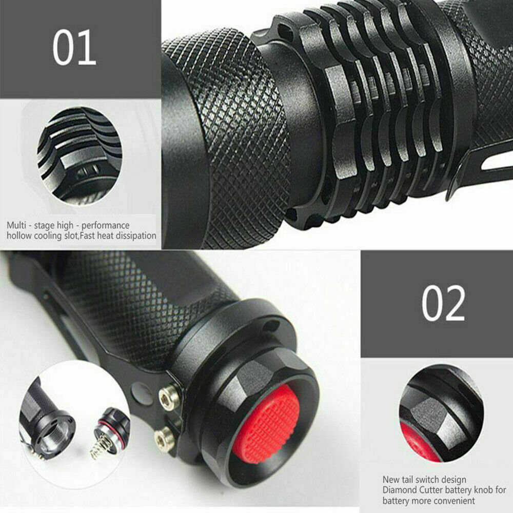 UV Ultra Violet Flashlight Handheld Blacklight Small Flashlight 395nm Mini Light Inspection Lamp Pen Torch Detector For Dog Pet Urine Stains, Bed Bugs And Scorpions